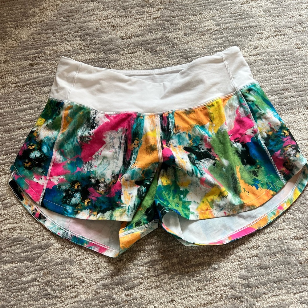 lululemon athletica Multicolor Women's Athletic Shorts - Size 4